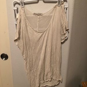 Never wear, t shirt slightly see through